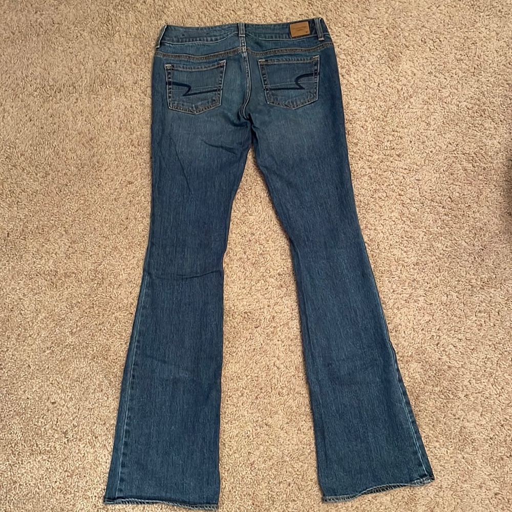 Like New American Eagle Artist Flare Jeans, Size 4 Xtra-Long!